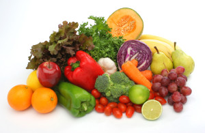 fruits and veggies